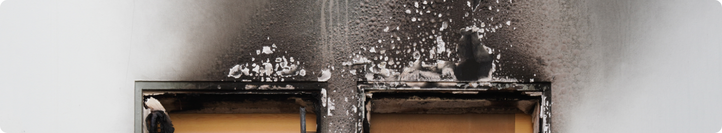 Brand- en roetschade Brand- en roetschade