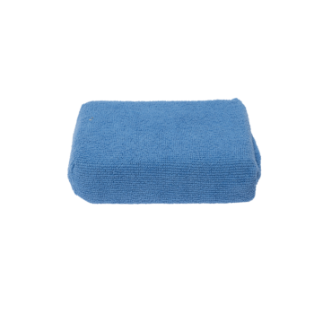 Professionele microvezel spons in blauwe kleur. Mavro International